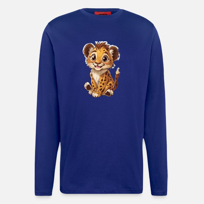 Löwe - Langarmshirt - made by SPREAD  - Iconic Blue