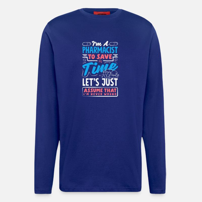 Pharmacist Pharmaceutical Technical - Longsleeve - made by SPREAD  - Iconic Blue