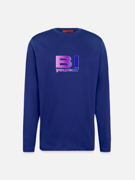 BI yourself - Langarmshirt - made by SPREAD  - Iconic Blue