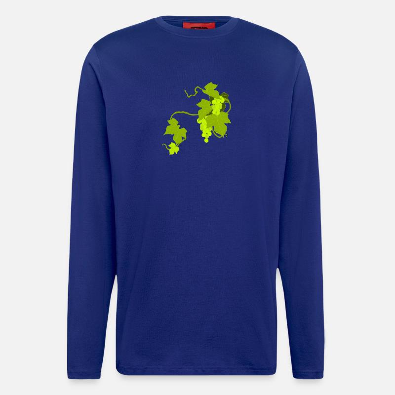 Weinreben - Langarmshirt - made by SPREAD  - Iconic Blue