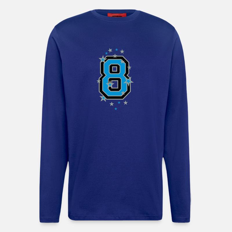 Sieben 7 - Langarmshirt - made by SPREAD  - Iconic Blue