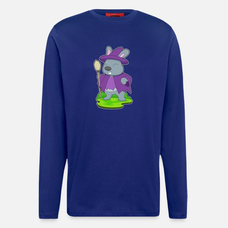 Bunny Halloween Witch - Longsleeve - made by SPREAD - Iconic Blue