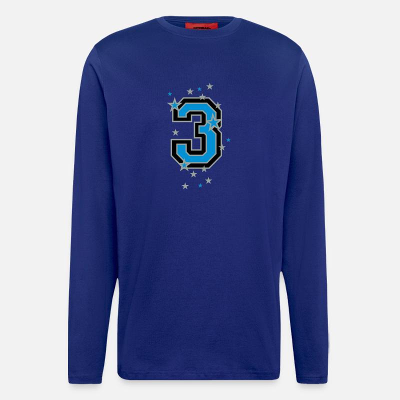 Nummer Eins 1 - Langarmshirt - made by SPREAD  - Iconic Blue