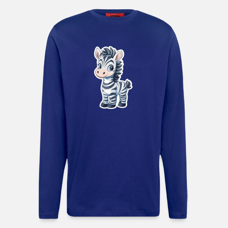 Zebra - Langarmshirt - made by SPREAD  - Iconic Blue