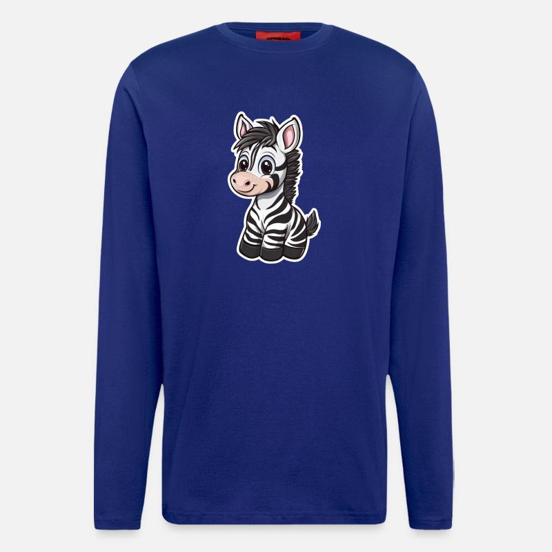 Zebra - Langarmshirt - made by SPREAD  - Iconic Blue