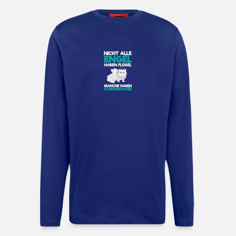 ENGEL KATZE! - Langarmshirt - made by SPREAD - Iconic Blue