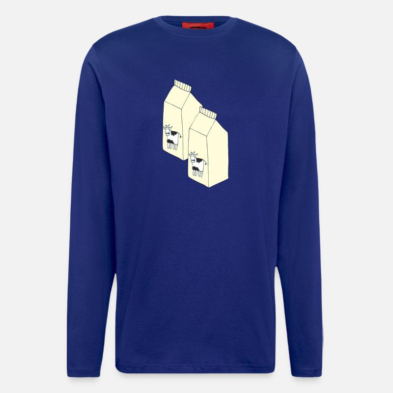 tetrapack milch - Langarmshirt - made by SPREAD  - Iconic Blue