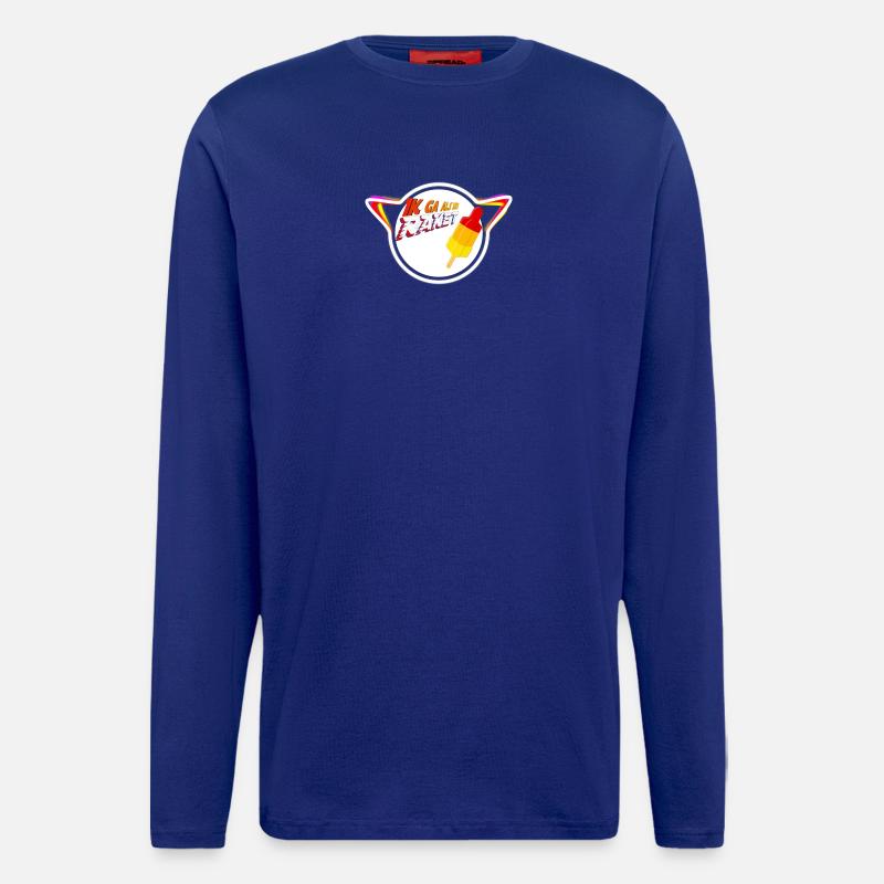 Popsicle Retro Planet - Langarmshirt - made by SPREAD  - Iconic Blue