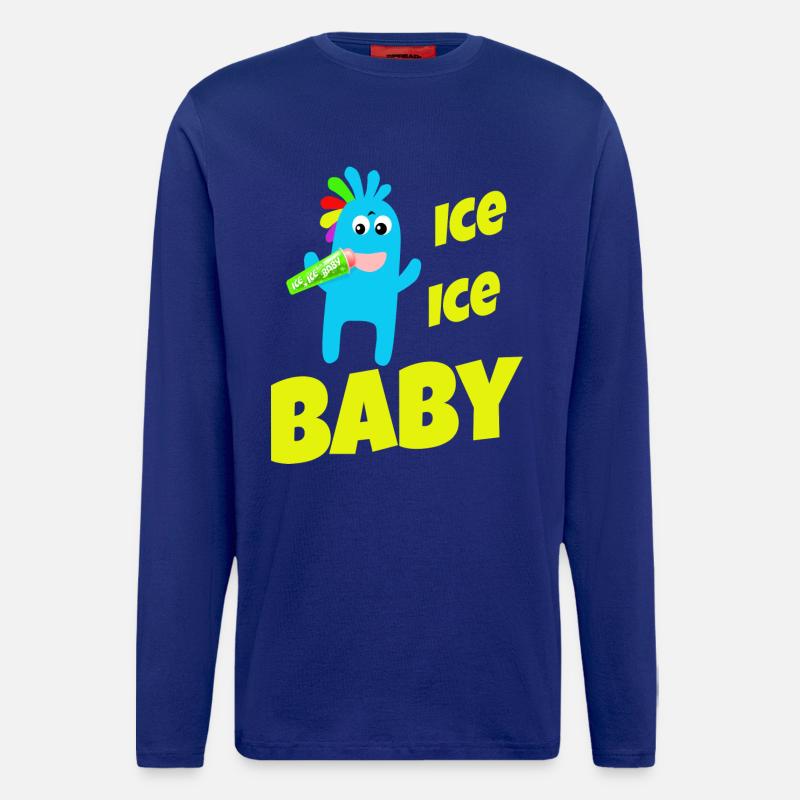 Eis Eis Baby - Langarmshirt - made by SPREAD  - Iconic Blue