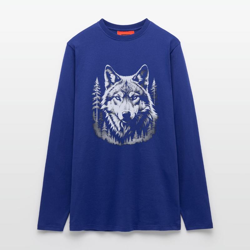 Wolf, Wald Langarmshirt - made by SPREAD 