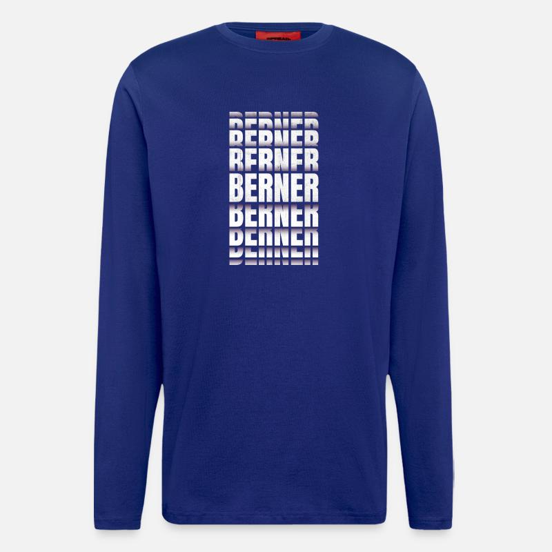 Berner Schweiz - Langarmshirt - made by SPREAD  - Iconic Blue