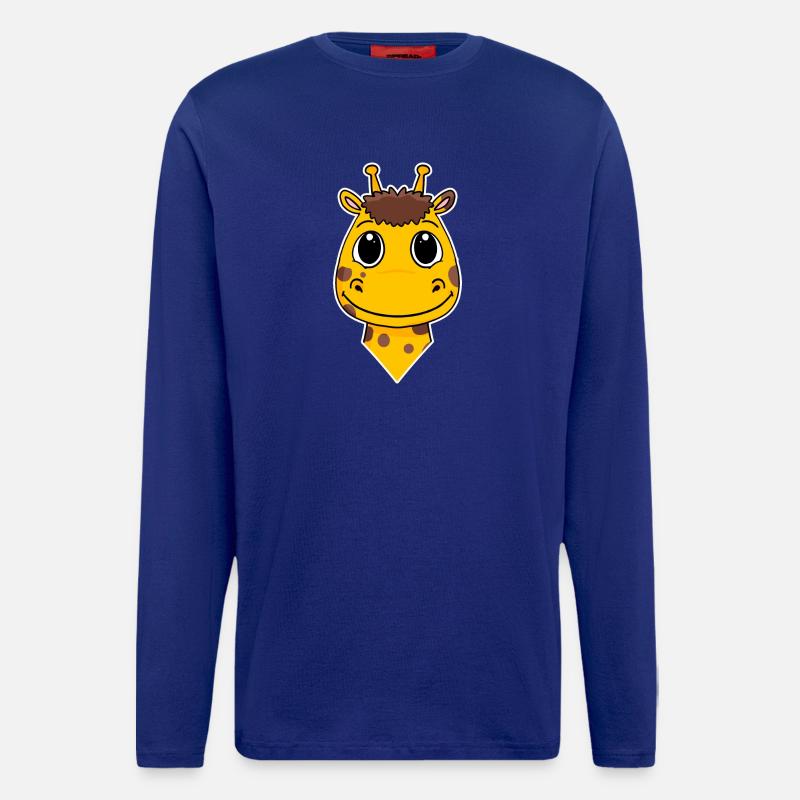 Giraffe Head - Longsleeve - made by SPREAD - Iconic Blue
