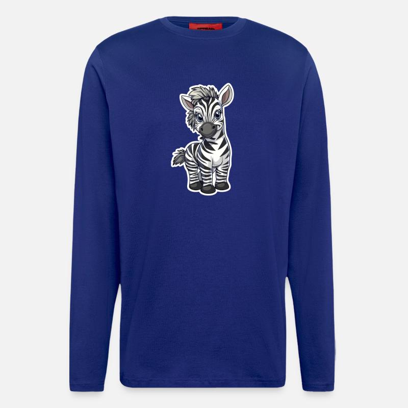 Zebra - Langarmshirt - made by SPREAD  - Iconic Blue