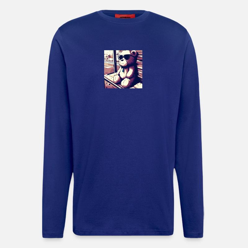Teddy Manga II - Langarmshirt - made by SPREAD  - Iconic Blue