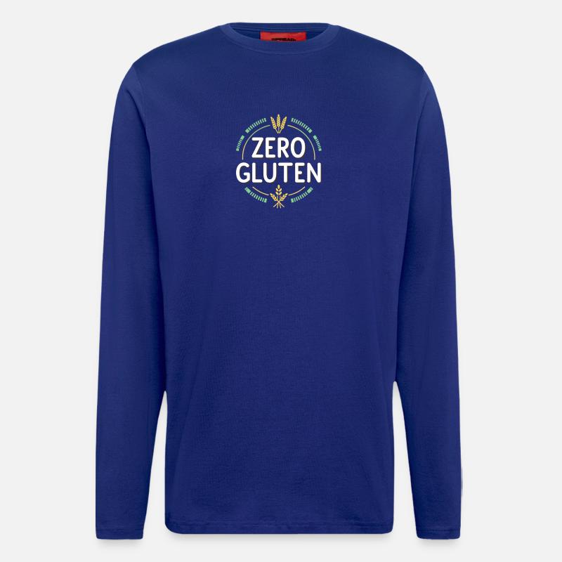 Zero Gluten - Langarmshirt - made by SPREAD  - Iconic Blue