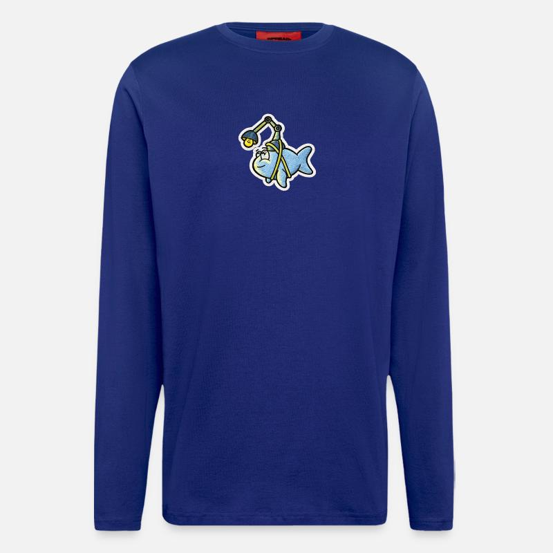 Lanternfish - Longsleeve - made by SPREAD  - Iconic Blue