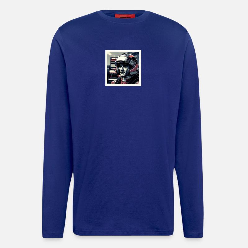 Formula Senna - Langarmshirt - made by SPREAD  - Iconic Blue