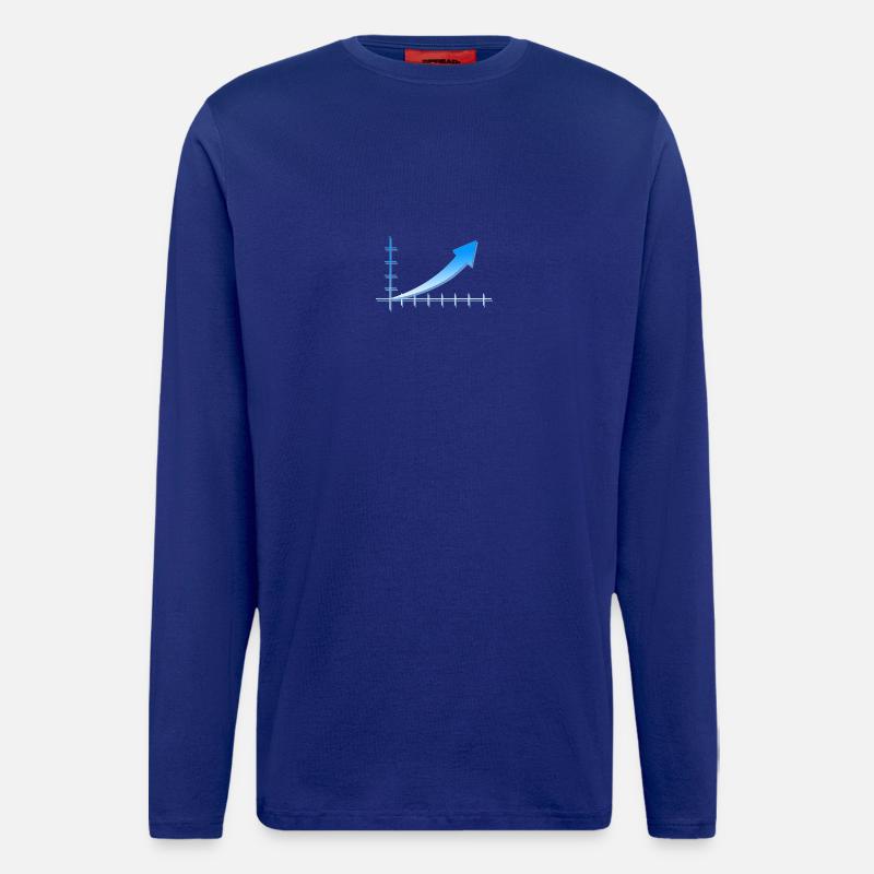 Börse - Langarmshirt - made by SPREAD  - Iconic Blue