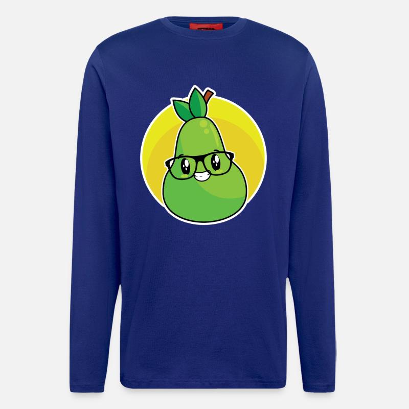 Birne - Langarmshirt - made by SPREAD  - Iconic Blue