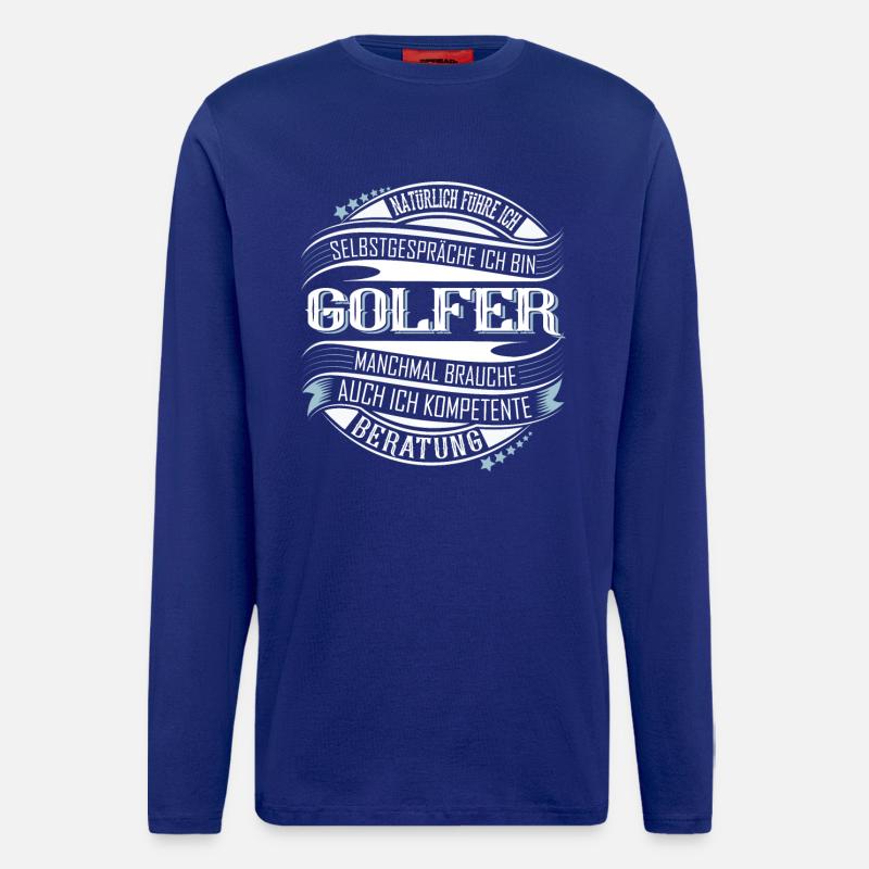 Golfer Golf - Langarmshirt - made by SPREAD  - Iconic Blue