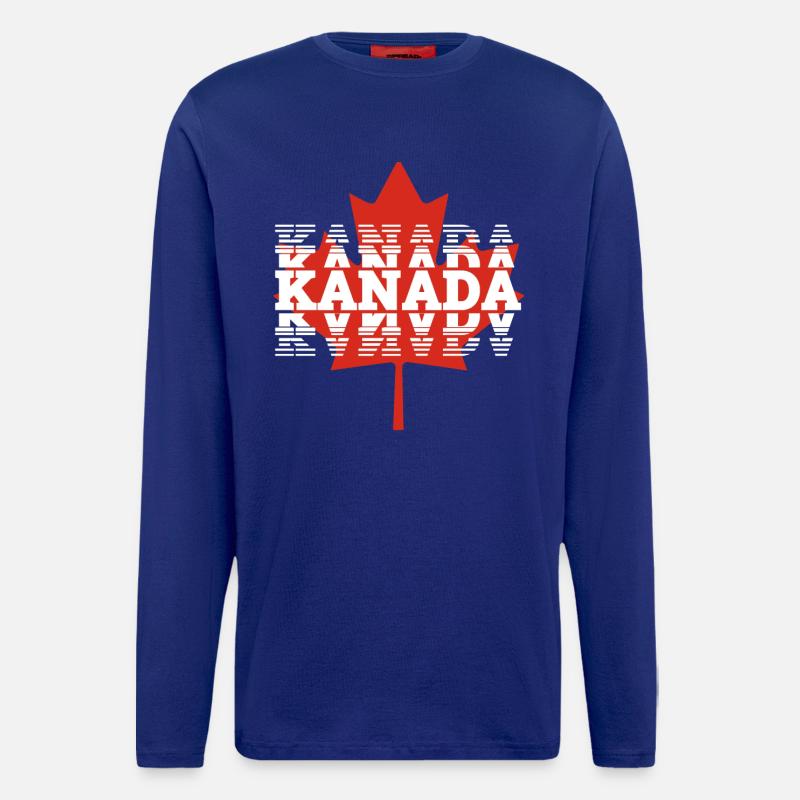 Kanada - Langarmshirt - made by SPREAD  - Iconic Blue