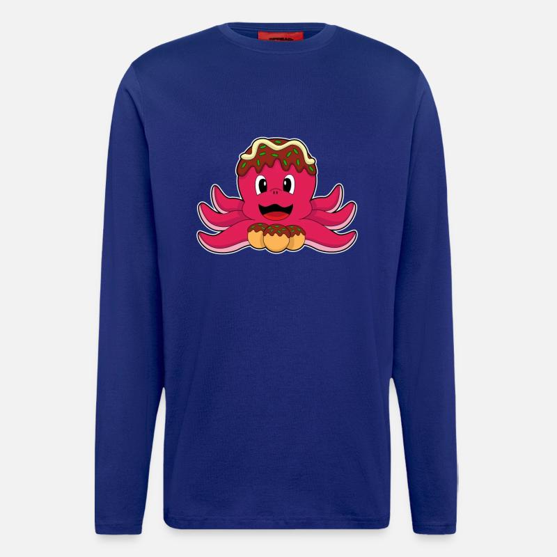 Octopus Pastry - Longsleeve - made by SPREAD - Iconic Blue