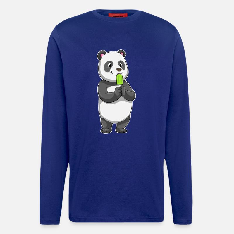 Panda Popsicles - Longsleeve - made by SPREAD - Iconic Blue
