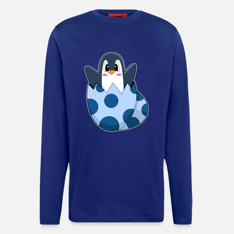 Penguin Egg - Longsleeve - made by SPREAD - Iconic Blue