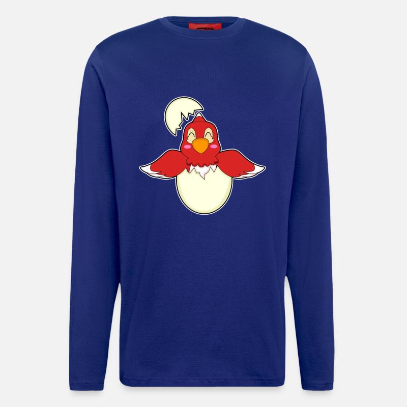 Parrot Egg - Longsleeve - made by SPREAD - Iconic Blue