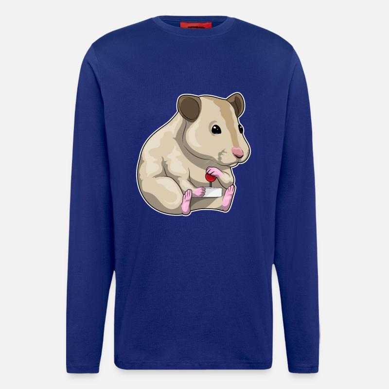 Hamster Gamer Controller - Langarmshirt - made by SPREAD  - Iconic Blue