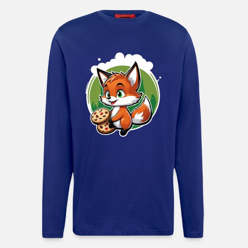 Foxy Pastry - Langarmshirt - made by SPREAD - Iconic Blue