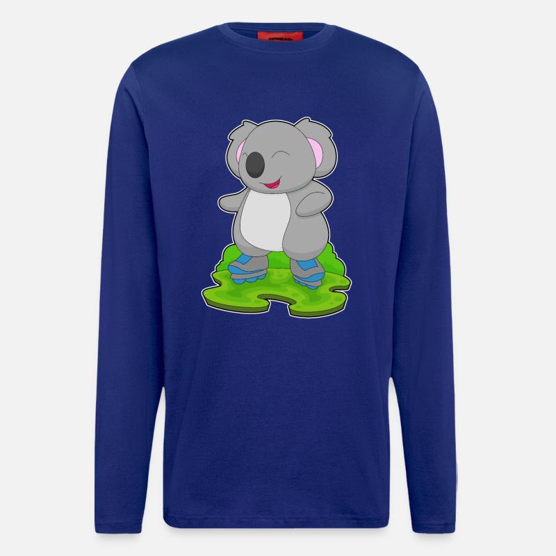 Koala Inline skating Inline skates - Longsleeve - made by SPREAD  - Iconic Blue