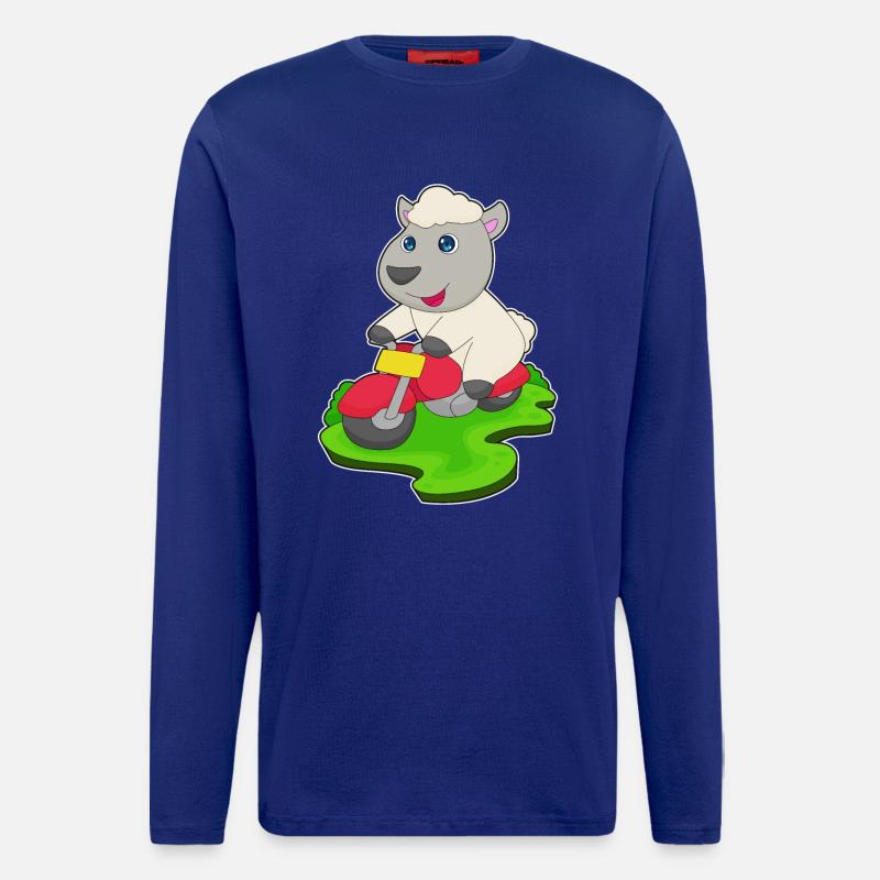 Sheep Scooter - Longsleeve - made by SPREAD - Iconic Blue