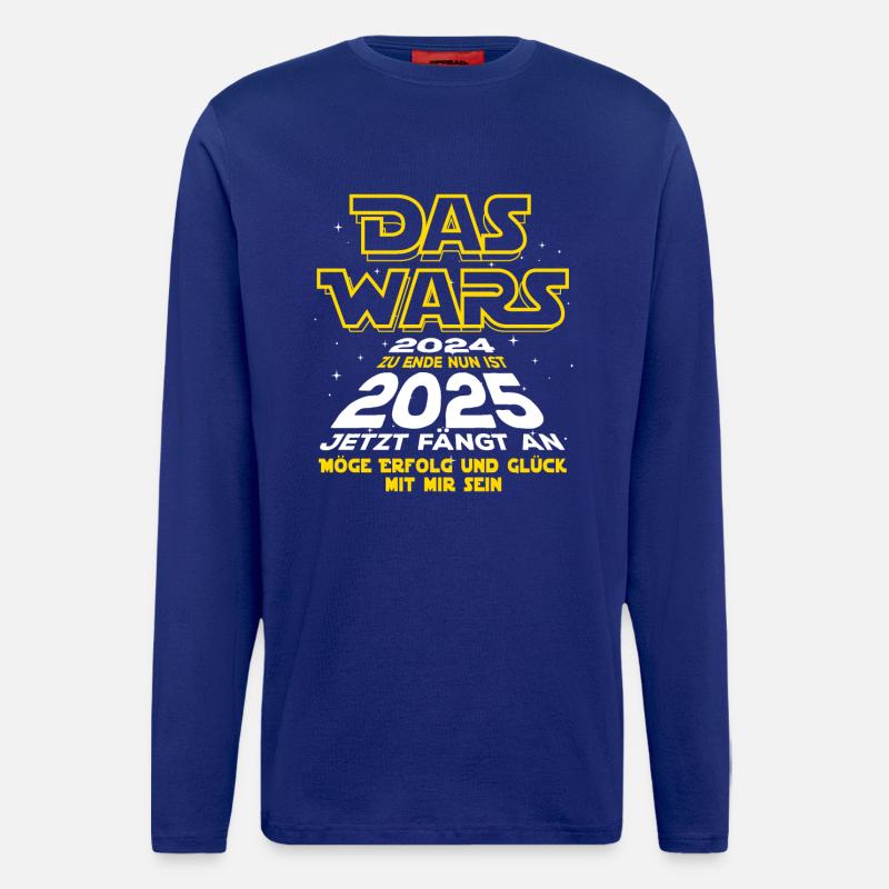 Das Wars - 2025 - Neujahr - Langarmshirt - made by SPREAD  - Iconic Blue