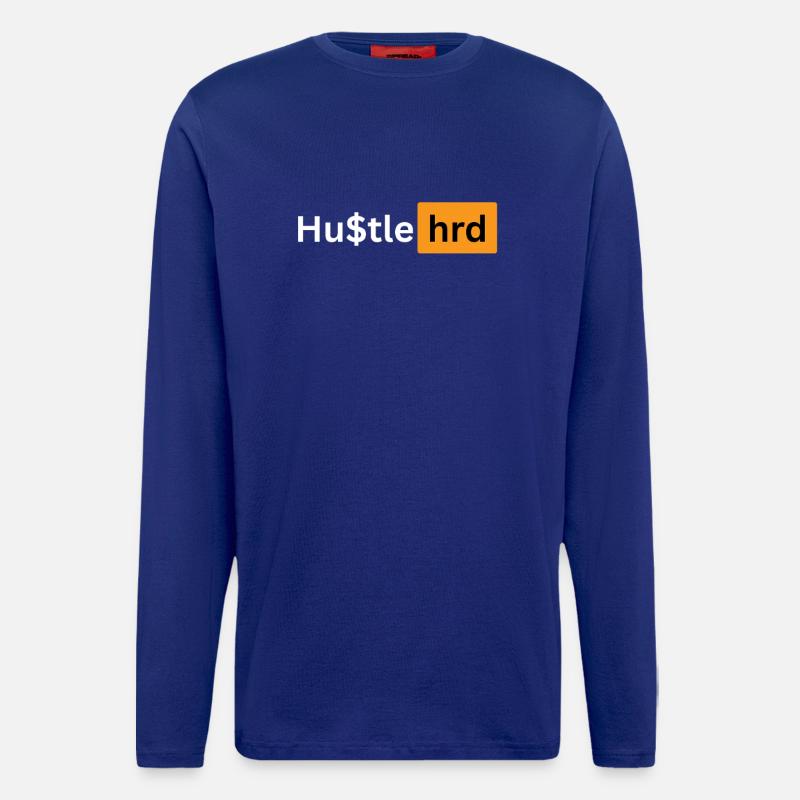 hustle - Langarmshirt - made by SPREAD  - Iconic Blue