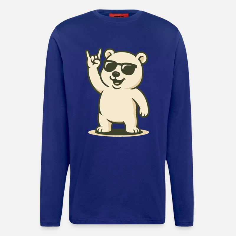 Arctic Rocker - Langarmshirt - made by SPREAD  - Iconic Blue