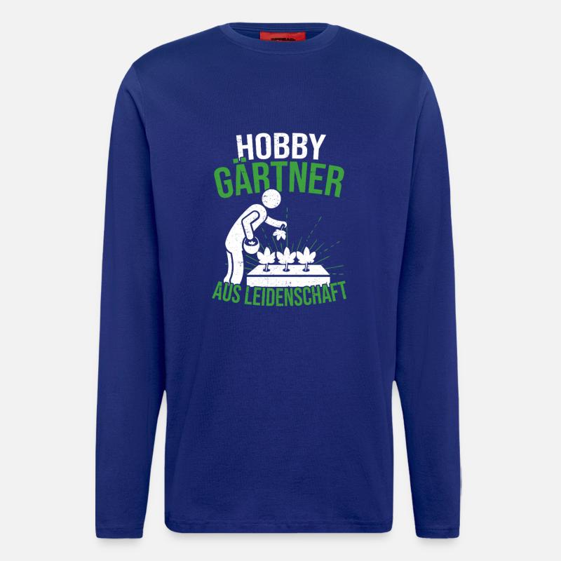 Gärtnerin Hobbygärtner Aus Leidenschaft - Langarmshirt - made by SPREAD  - Iconic Blue