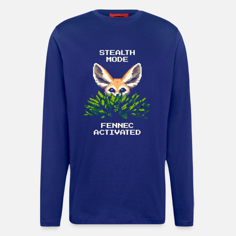 Stealth Mode – Fennec Enabled | Fennec - Longsleeve - made by SPREAD - Iconic Blue