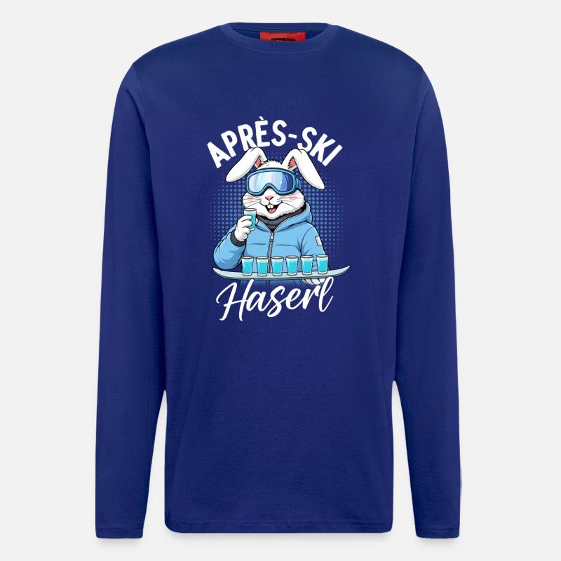 Apres Ski Haserl - Langarmshirt - made by SPREAD  - Iconic Blue