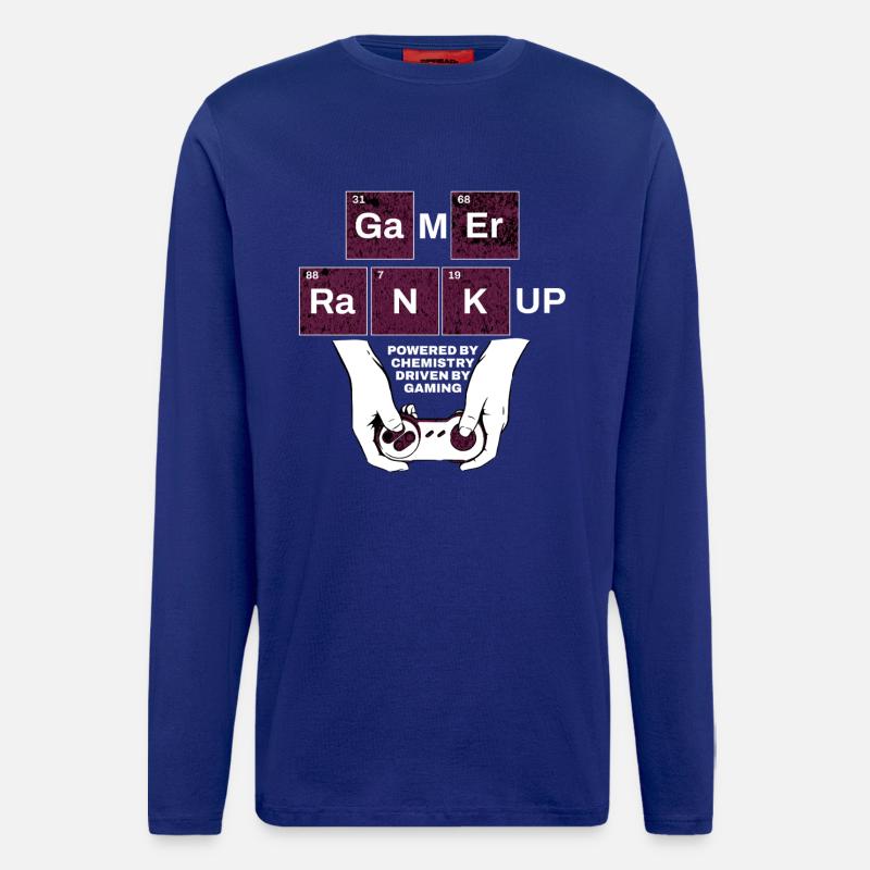 Game Rank Up Chem Controller - Longsleeve - made by SPREAD  - Iconic Blue