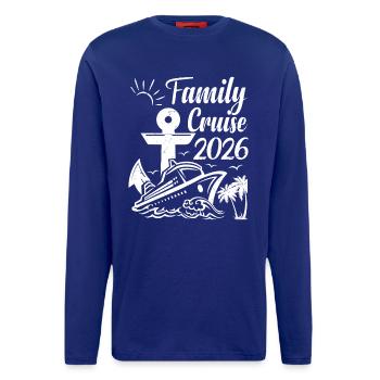 Family Cruise 2026 Summer Vacation Matching Family - Langarmshirt - made by SPREAD  - Iconic Blue - Vorne