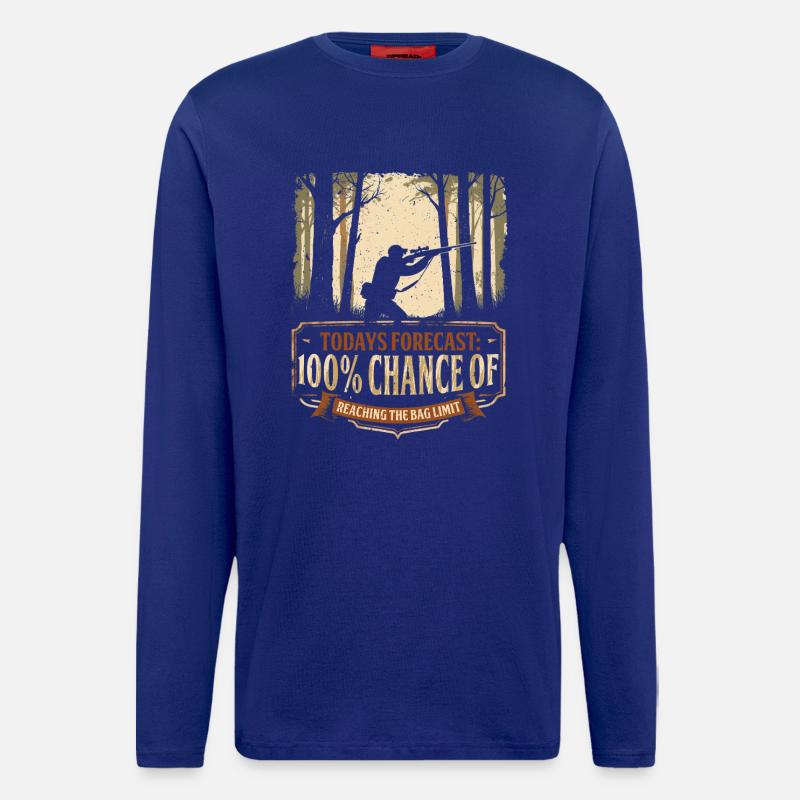 Squirrel Hunter Tree Rat - Longsleeve - made by SPREAD  - Iconic Blue
