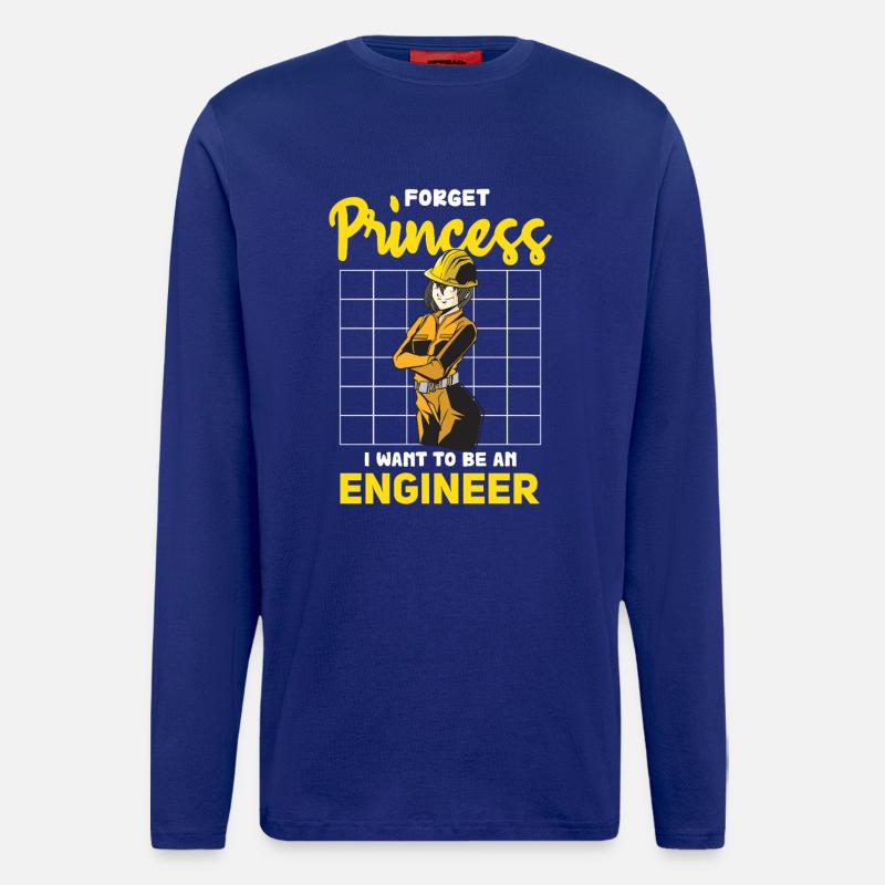 Engineer Power Planning Dream - Longsleeve - made by SPREAD  - Iconic Blue