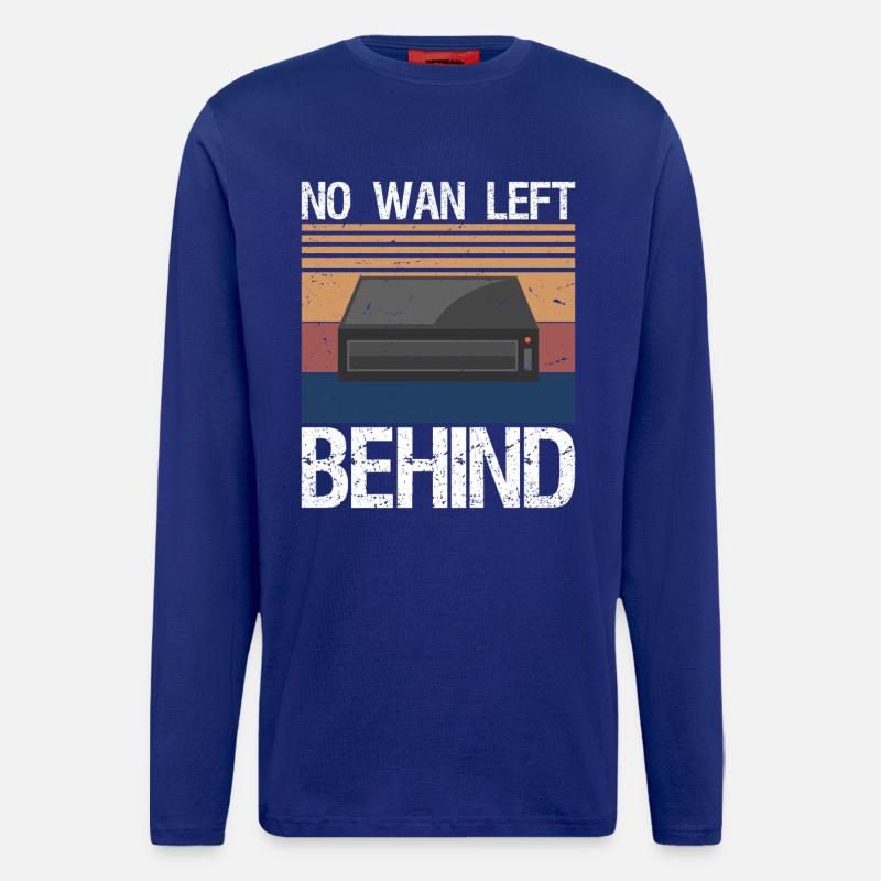 Funny Network Engineer - Langarmshirt - made by SPREAD  - Iconic Blue