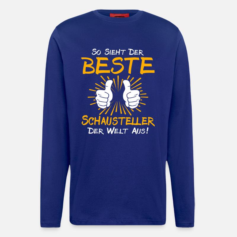 Schausteller Geschenkidee - Langarmshirt - made by SPREAD  - Iconic Blue