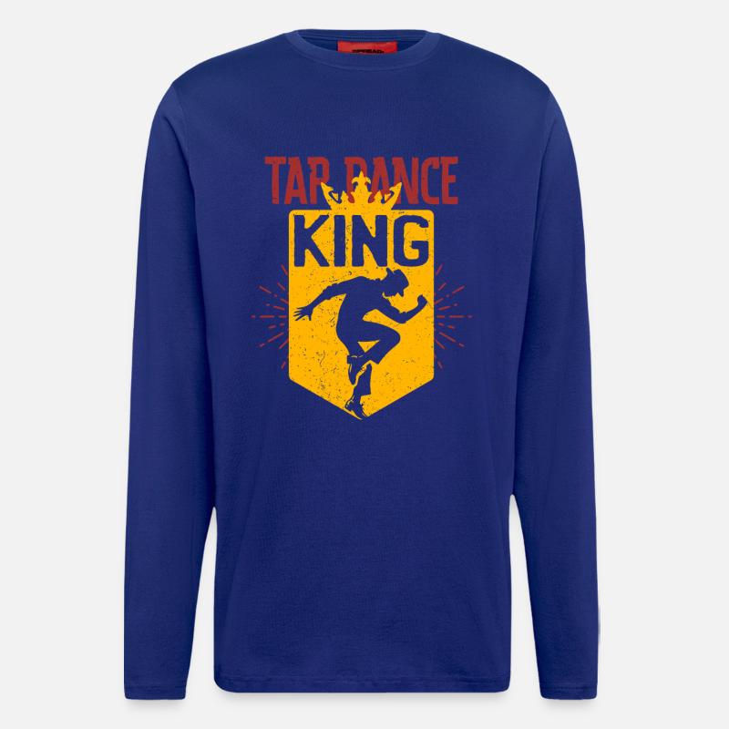 Stepptanz Stepptänzer Stepptänzerin Stepper - Langarmshirt - made by SPREAD  - Iconic Blue