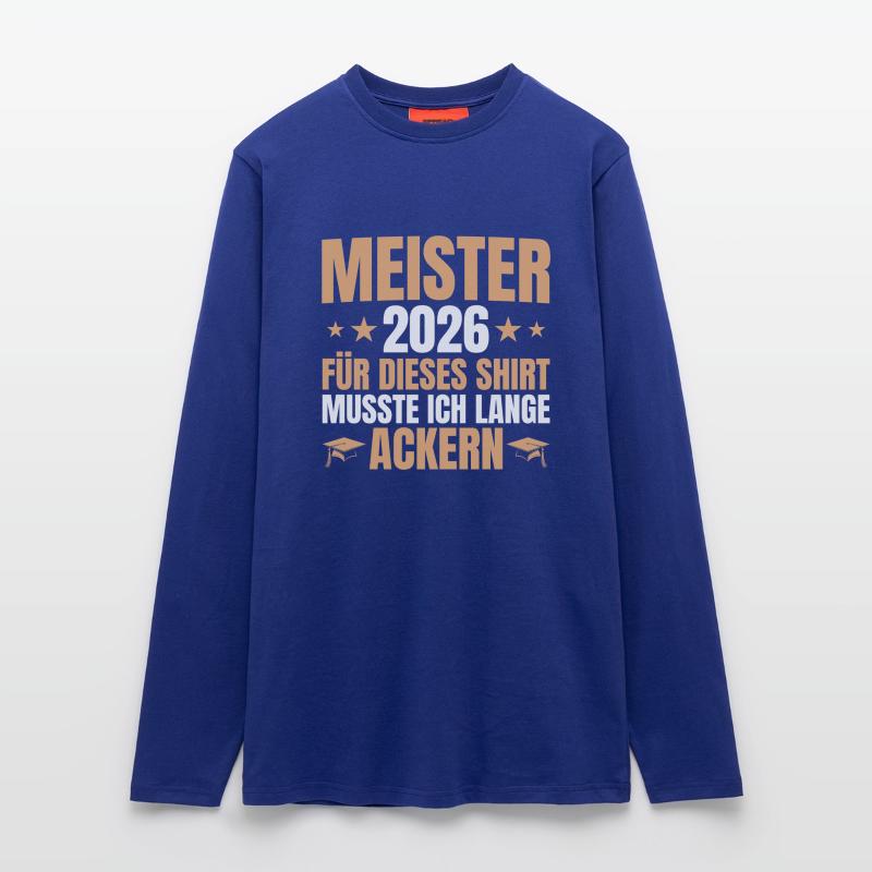 Master 2026 Lange Ackern - Advanced training passed Longsleeve - made by SPREAD 