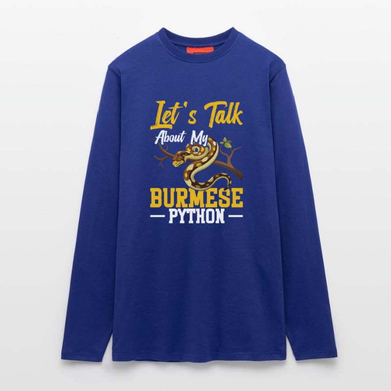 Burmesischer Python-Besitzer Schlangenterrarium Hide Python Langarmshirt - made by SPREAD 