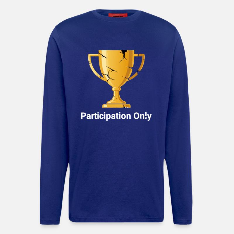 Teilnehmer Pokal - Langarmshirt - made by SPREAD  - Iconic Blue