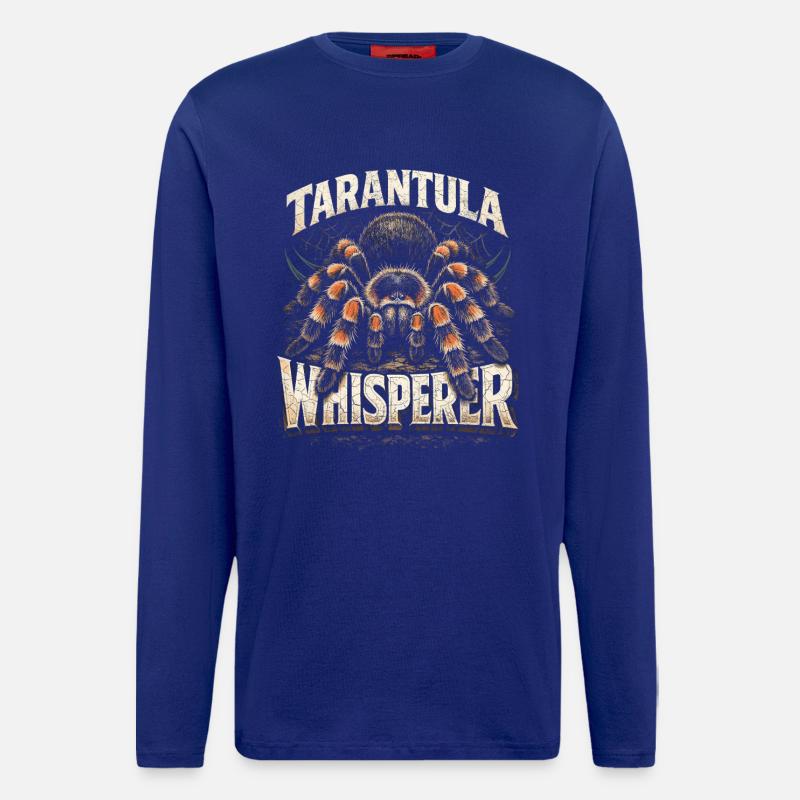 Vogelspinne Tarantula Whisperer - Langarmshirt - made by SPREAD  - Iconic Blue